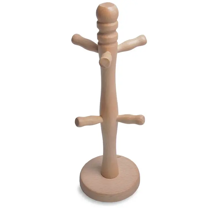 Stojak na kubki jasny